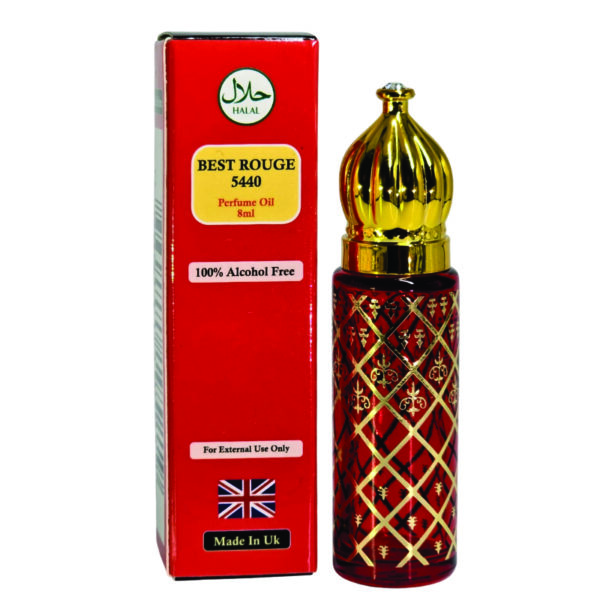 Best Rouge 5440 Perfume oil for Unisex | Saffron,Cedar and Jasmine Fragrance | Perfume oil for Unisex Made in Uk