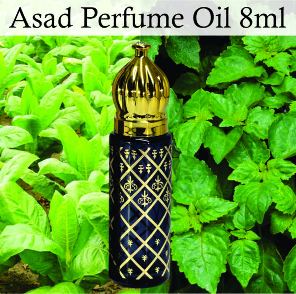 Asad Perfume oil for Men 8ml | Oud, Vanilla and Iris Fragrance | Alcohol-free Asad Intense Men Perfume oil Made in Uk - Image 2