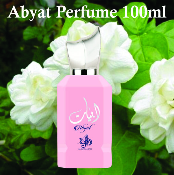 Abyat Edp Eau De Parfum for Women 100ml | Jasmine and Bergamot Fragrance | Al- Wataniah Abyat for Women Made in Dubai - Image 2