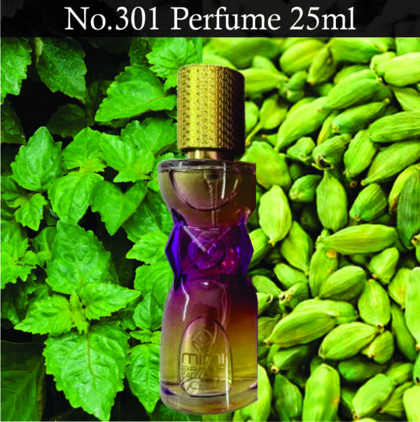 No.301 Eau De Parfum for Unisex 25ml | Jasmine and Amber Fragrance | No.301 Women Perfume and Men Perfume Made in Uae - Image 2