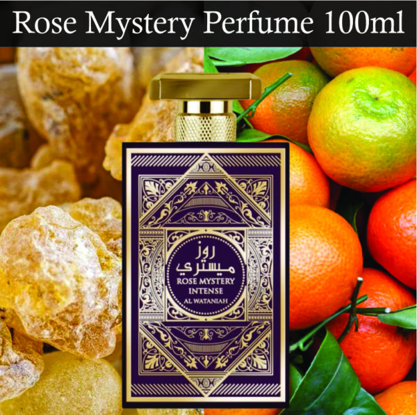 Rose Mystery Eau De Parfum for Unisex | Bergamot, Rose and Jasmine Fragrance | Rose Perfume for Unisex Made in Uae - Image 2