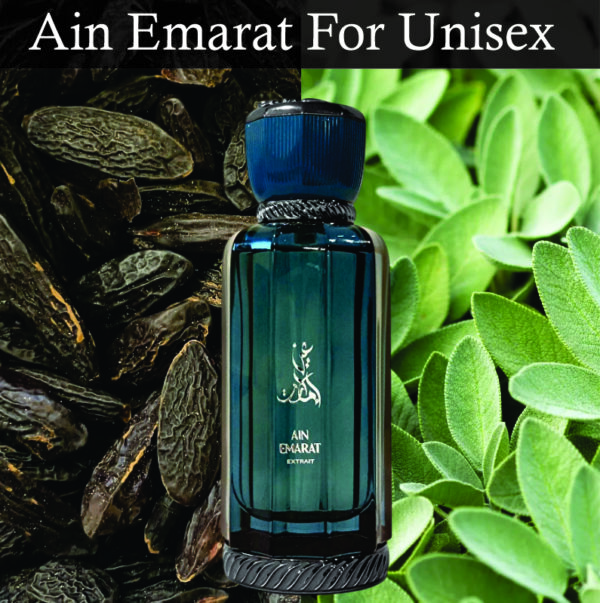 Ain Emarat Eau De Perfume for Unisex | Vanilla and Musky Fragrance | Ain Emarat Perfume for Unisex 100ml Made in Dubai - Image 2