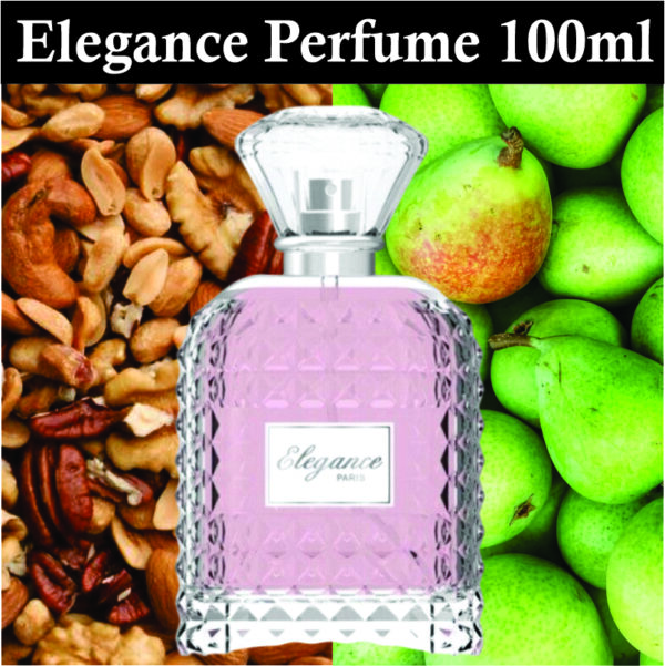 Elegance Paris Eau De Toilette for Women 100ml | Vanilla, Jasmine and Woody Fragrance | Elegant for Women Made in China - Image 3