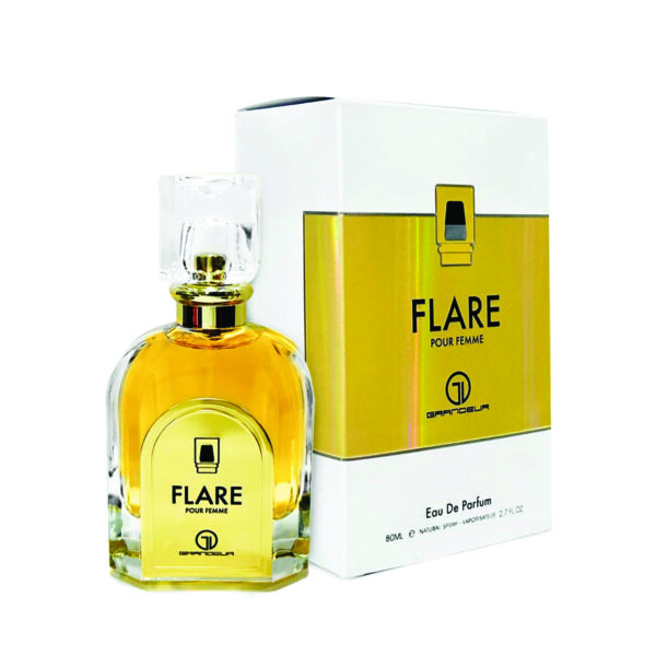 Flare EDP Women Eau de Parfum 80ml | Jasmine and Vanilla Fragrance | Flare Perfume for Women Made in Dubai