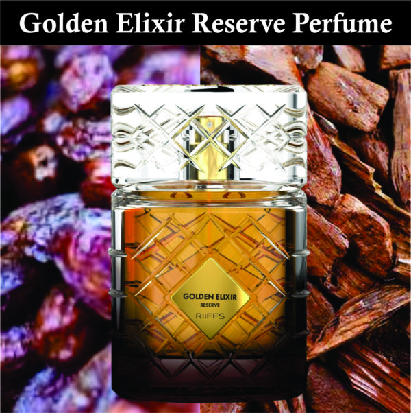Golden Elixir Reserve Spray for Unisex 100ml | Dates, Oud and Musk Fragrance | Riiffs Golden Elixir Reserve Made in Uae - Image 2