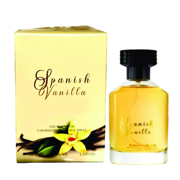 Spanish Vanilla Eau De Parfum for Unisex 100ml | Vanilla, Warm and Sweet Fragrance, Vanilla Perfume Made in Uae