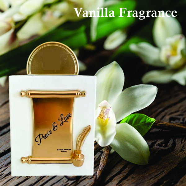 Peace & Love Perfume | Vanilla, Bergamot and Rose Fragrance Perfume, Peace and Love Unisex Perfume 100ml Made in Uae - Image 4