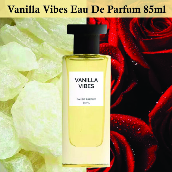 Vanilla Vibes Perfume for Unisex | Vanilla, Oud and Musk Fragrance Perfume, Vanilla Vibes  85ml Made in Uae - Image 3