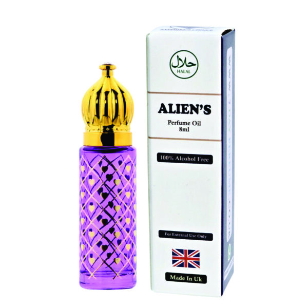Alien Perfume oil for Women 8ml | Jasmine, Cashmeran and Amber Fragrance Perfume oil | Alien’s Perfume oil Made in UK