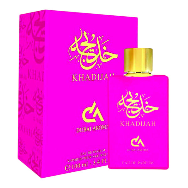 Khadijah Eau De Parfum for Women 100ml | Rose, Jasmine and Sandalwood Fragrance | Perfume for Women Made in Uae
