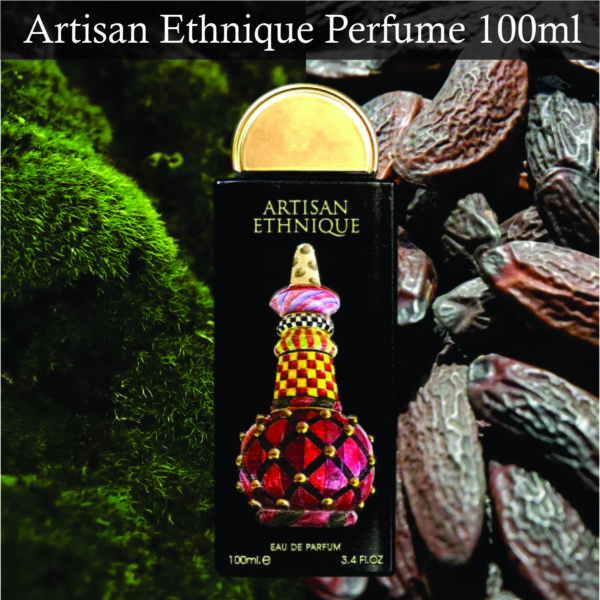 Artisan Ethnique Eau De Parfum for Unisex 100ml | Vanilla, Coffee and Caramel Fragrance | Perfume Made in Uae - Image 3