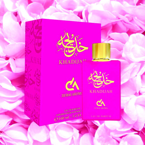 Khadijah Eau De Parfum for Women 100ml | Rose, Jasmine and Sandalwood Fragrance | Perfume for Women Made in Uae - Image 3