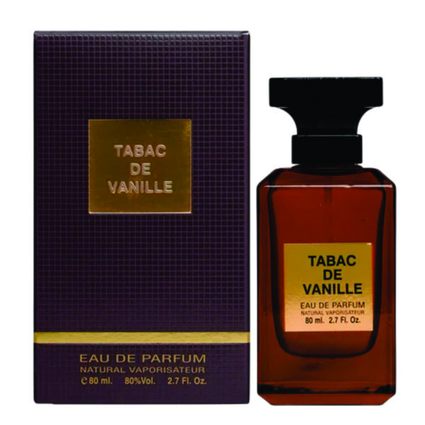 Inspired Tobacco Vanilla Perfume | Tabac De Vanille Eau De Parfum for Unisex | Vanilla, Spicy and Tobacco Fragrance