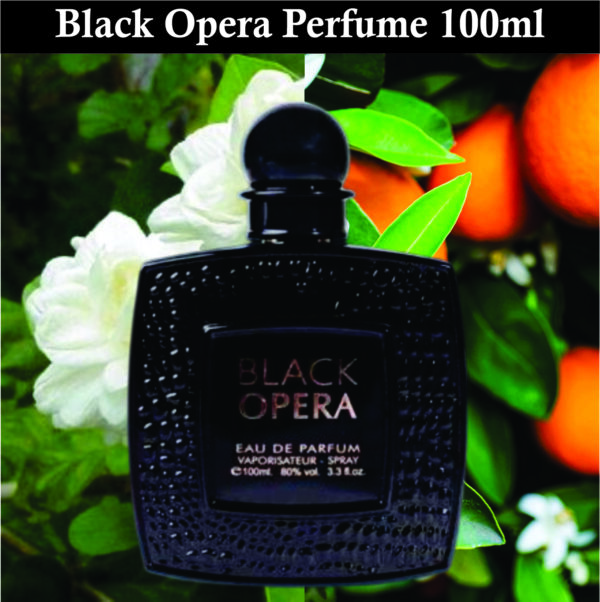 Black Opium Perfume Inspired Alternative Perfume| Black Opera Eau De Parfum for Women 100ml | Pear and Cedar Fragrance - Image 2