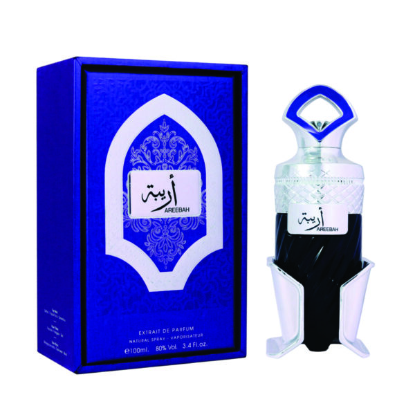 Areebah Extrait De Parfum For Unisex 100ml | Saffron,Oud and Vanilla Fragrance| Perfume Spray For Unisex Made in Dubai