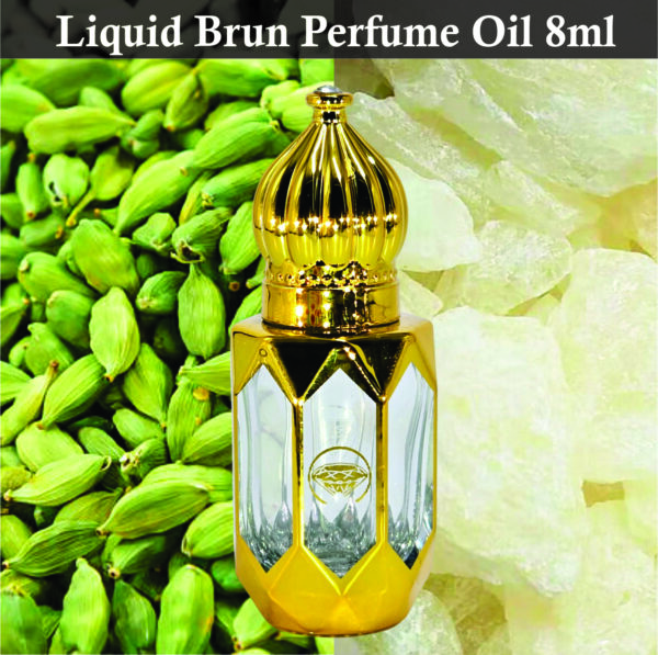 Liquid Brun Perfume oil for Men 8ml | Vanilla, Bergamot and White Musk Fragrance | Men Parfum Oil Made in UK - Image 2