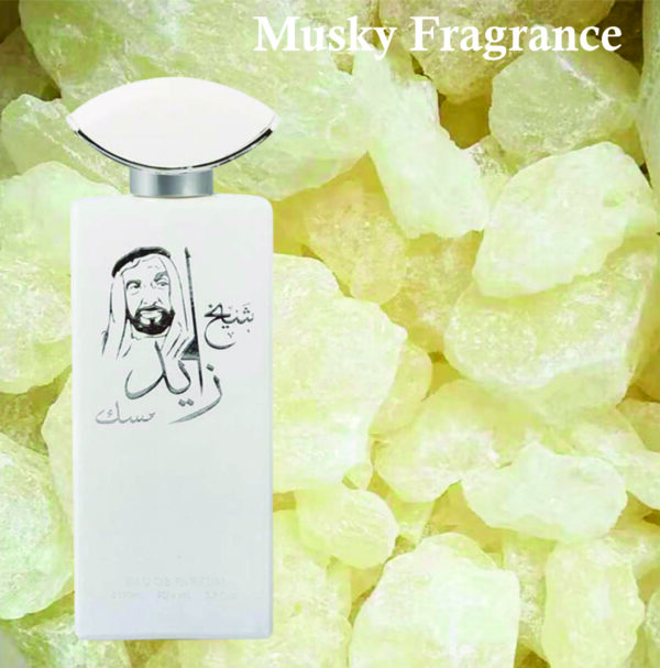 Sheikh Zayed Musk Edp Eau De Parfum for Men 100ml | Vanilla, Musk and Lemon Fragrance - Image 3