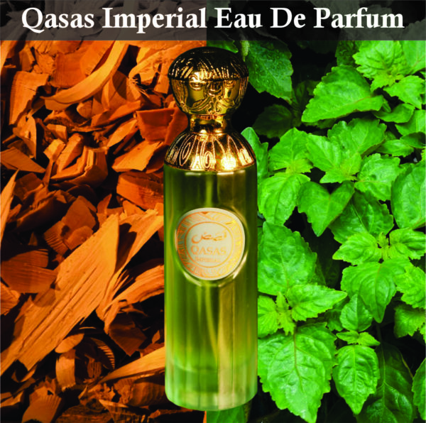 Qasas Imperial Edp Men and Women Perfume 100ml | Citrus,Woody and Spicy Fragrance| Perfume For Unisex Made in Dubai - Image 2