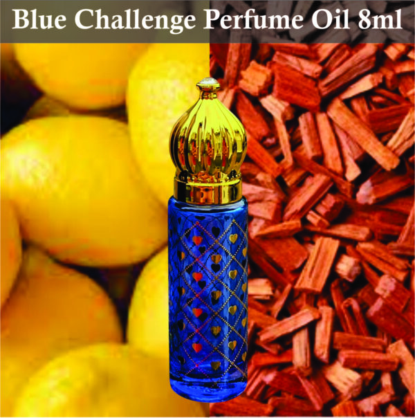 Inspired Bleu De Chanel Perfume | Blue Challenge Perfume oil For Men 8ml | Lemon,Jasmine and Amber Fragrance - Image 2