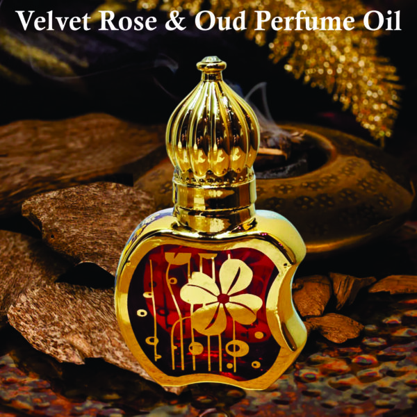 Velvet rose & oud Perfume oil For Men and Women 10ml | Agarwood,Floral and Oriental Fragrance - Image 2