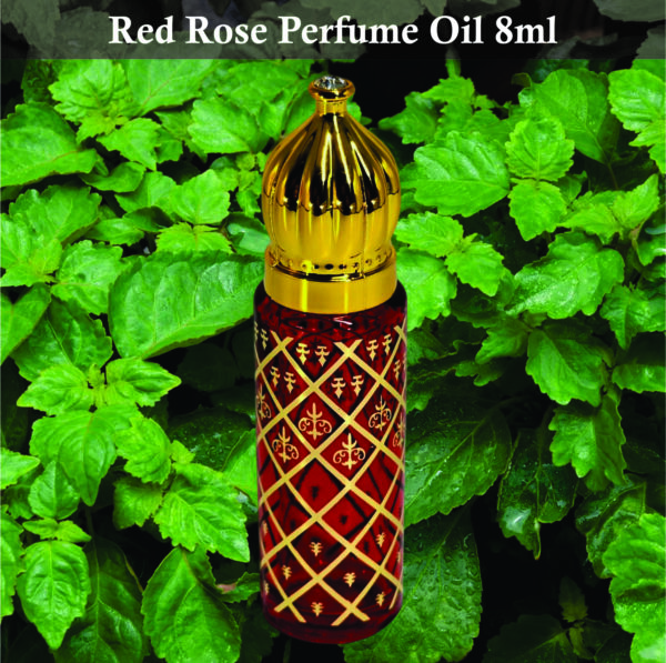 Red Rose Perfume Oil For Unisex 8ml| Orange,Cedarwood and Lemon Fragrance| Fragrance oil  Made in UK - Image 2