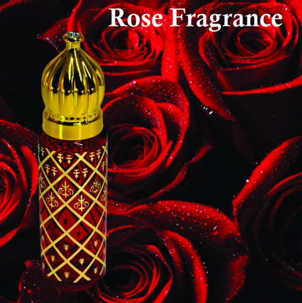 Red Rose Perfume Oil For Unisex 8ml| Orange,Cedarwood and Lemon Fragrance| Fragrance oil  Made in UK - Image 3