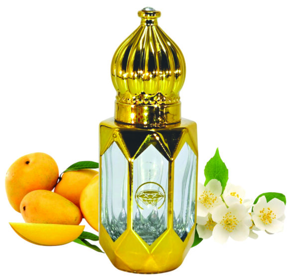 Mango Rain Unisex Perfume oil 8ml| Floral, Amber and Mango Fragrance| Use as Diffusers, Soap Making | Made in UK