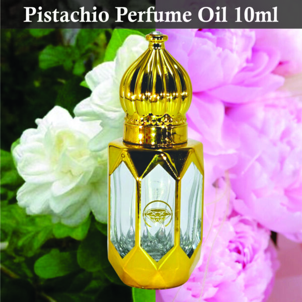 Pistachio Perfume oil For Unisex 8ml | Cardamom,Marshmallow and Raspberry Fragrance| Fragrance For Unisex Made in UK - Image 2