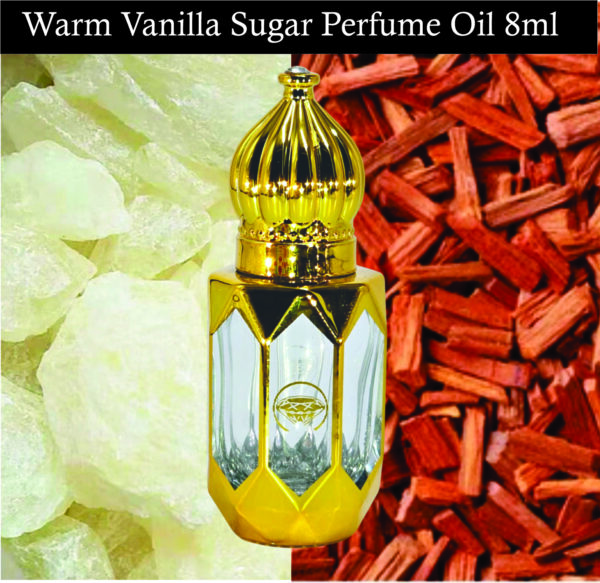 Vanilla Perfume Oil | Warm Vanilla Sugar Perfume oil For Unisex 8ml | Musk, Sandalwood and Floral Fragrance Made in UK - Image 4