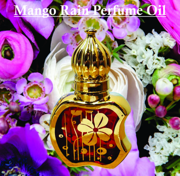 Mango Rain Unisex Perfume oil 10ml| Floral, Amber and Mango Fragrance| Use as Diffusers, Soap Making | Made in UK - Image 2