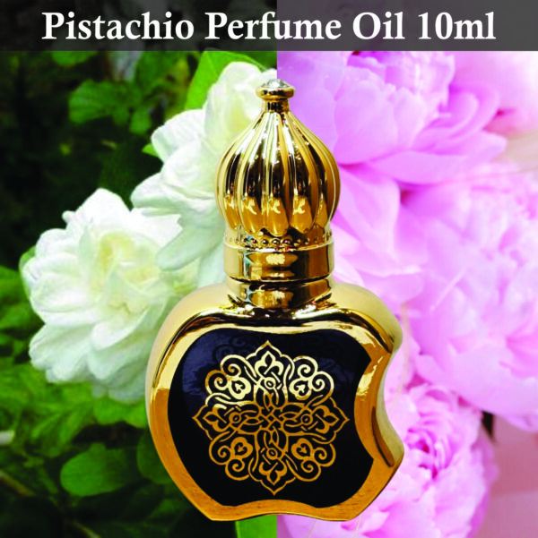 Pistachio Perfume oil For Unisex 10ml | Cardamom,Marshmallow and Raspberry Fragrance| Fragrance For Unisex Made in UK - Image 2