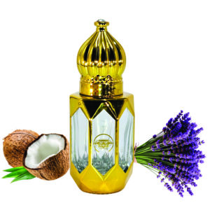 Coconut Lavender Men and Women Perfume oil 8ml | Floral, Sweet and Creamy Fragrance | Made in UK