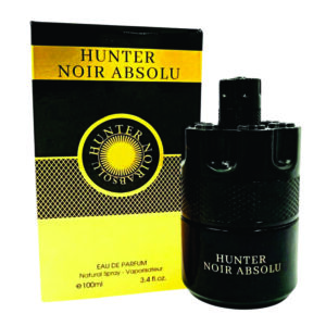 Hunter Noir Absolu Eau De Parfum 100ml | Woody, Vanilla and Ginger Fragrance | Fragrance Perfume For Men