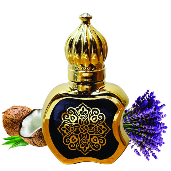 Coconut Lavender Men and Women Perfume oil 10ml | Floral, Sweet and Creamy Fragrance | Made in UK