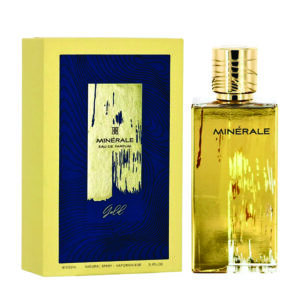 Minerale Gold Unisex Eau De Parfum 100ml | Saffron, Patchouli and Cedar Fragrance | Perfume For Unisex Made in Uae