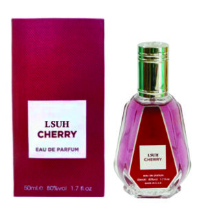 Lsuh Cherry Edp 50ml Eau De Parfum For Women and Men | Cherry, Jasmine and Rose Arabian Fragrance | 50ml Made in Uae