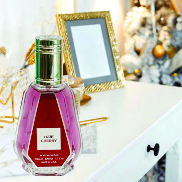 Lsuh Cherry Edp 50ml Eau De Parfum For Women and Men | Cherry, Jasmine and Rose Arabian Fragrance | 50ml Made in Uae - Image 5