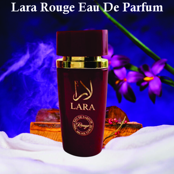 | Lara Rouge Eau De Parfum For Women 100ml | Musky, Vanilla and Fruity Fragrance | Perfume For Women Made in India - Image 2