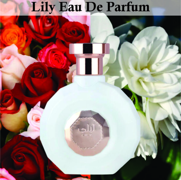 Lily Eau De Parfum for Women 100ml | Jasmine, Peach and Vanilla Fragrance | Fragrance For Women Made In Uae - Image 2