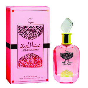 Sabah Al Ward Perfume For Women 100ml | Cherry, Musky and Vanilla Fragrance | Eau De Parfum For Women Made in Uae
