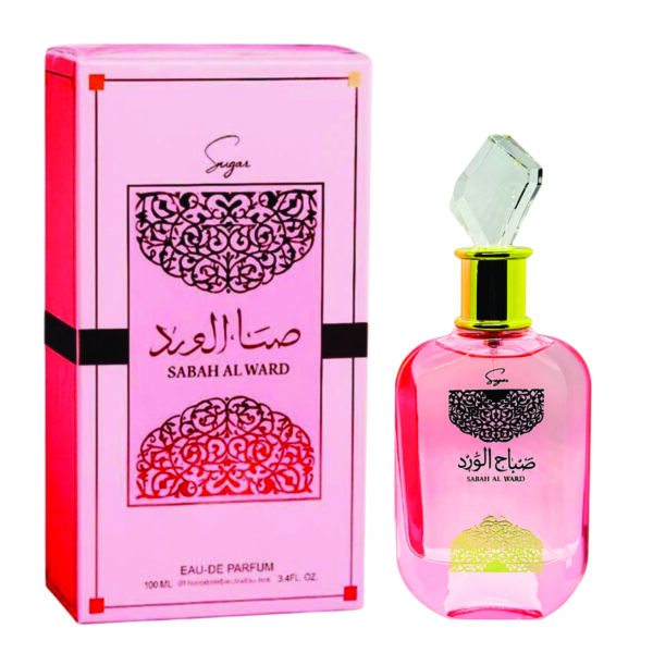 Sabah Al Ward Perfume For Women 100ml | Cherry, Musky and Vanilla Fragrance | Eau De Parfum For Women Made in Uae