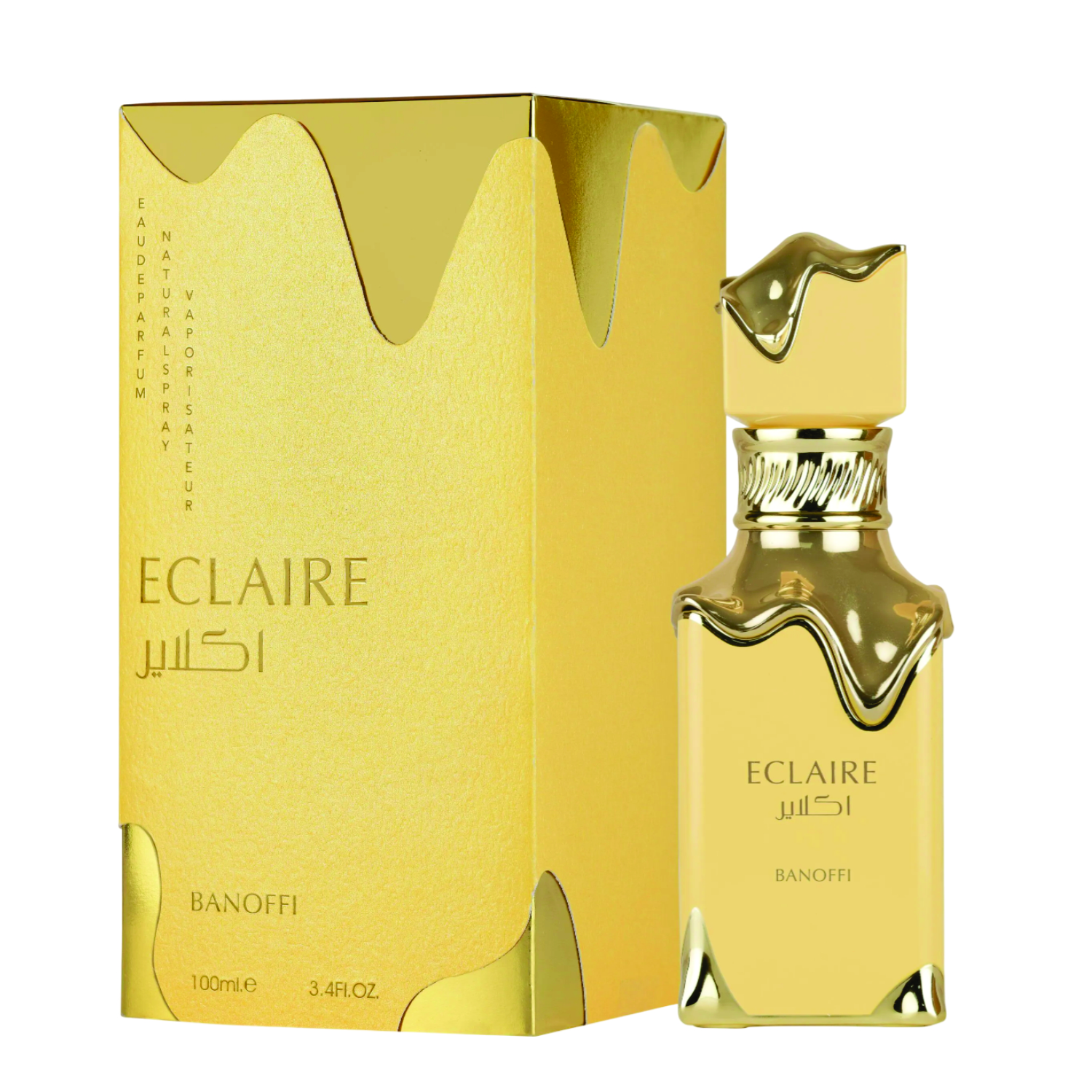 Eclaire Banoffi Perfume For Unisex 100ml | Banana, Musky and Vanilla Fragrance | Eau De Parfum Made in Uae