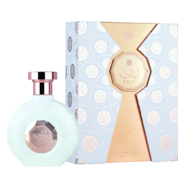 Lily Eau De Parfum for Women 100ml | Jasmine, Peach and Vanilla Fragrance | Fragrance For Women Made In Uae