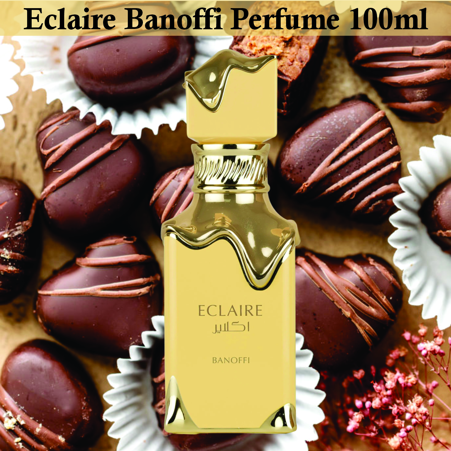 Eclaire Banoffi Perfume For Unisex 100ml | Banana, Musky and Vanilla Fragrance | Eau De Parfum Made in Uae - Image 2