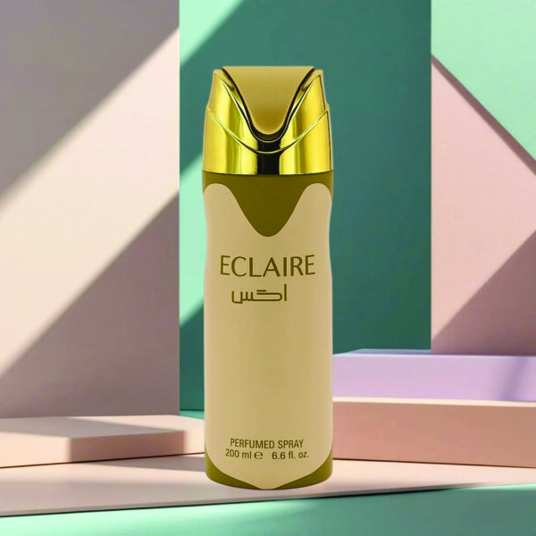 Pack of 2 - Eclaire Deodorant Body Spray For Women 200ml | Caramel, Musky and Vanilla Fragrance | Made in Uae - Image 5