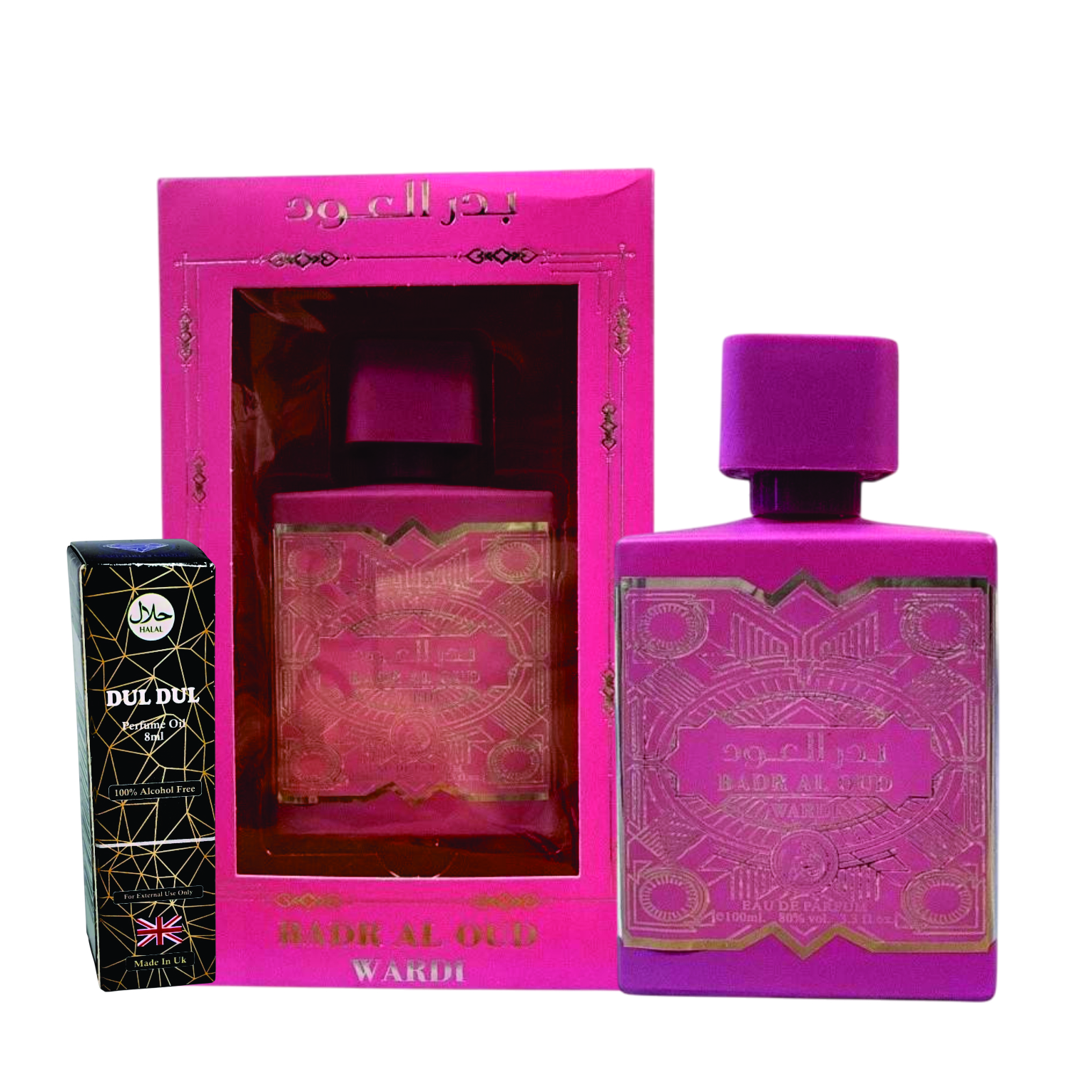 Badr Al Oud Eau De Parfum For Women 100ml with Dul Dul Perfume Oil 8ml | Vanilla, Musky and Patchouli Fragrance