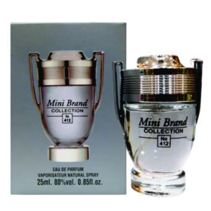 Mini Perfume No.412 Men Eau De Parfum 25ml | Grapefruit, Orange and Jasmine Fragrance | long-Lasting Fragrance For Men