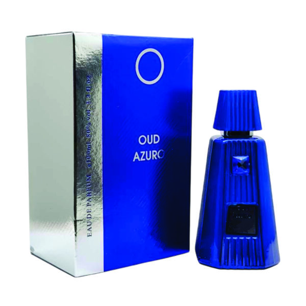 Oud Azuro Eau De Parfum Spray for Men 100ml | Vanilla, Fruity and Patchouli Fragrance| Men Perfume Spray for Men