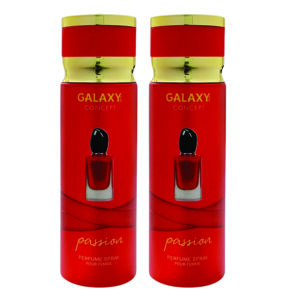 Pack of 2 - Passion Perfume Spray For Women 200ml | Vanilla, Grapefruit and Rose Fragrance | Made in Uae