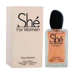 She’s For Women Eau De Parfum for Womwb 100ml | Vanilla, Woody and Patchouli Fragrance |  Fragrance For Women